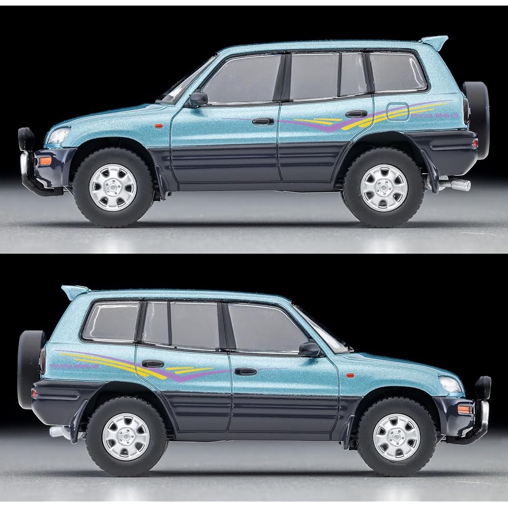Tomytec Tomica Limited Vintage Neo 1/64 Scale Toyota RAV4L V Blue Gray Diecast Model Car 1995