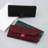 Elegant Triangle Velvet Glasses Case Plush Box Sunglasses Case Glasses Box