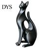 Декоративная фигурка кота для стола, 3D-печатная фигурка, Современная геометрическая скульптура, Минималистичное искусство, Без заусенцев, Украшение для прихожей, полки, Любителю