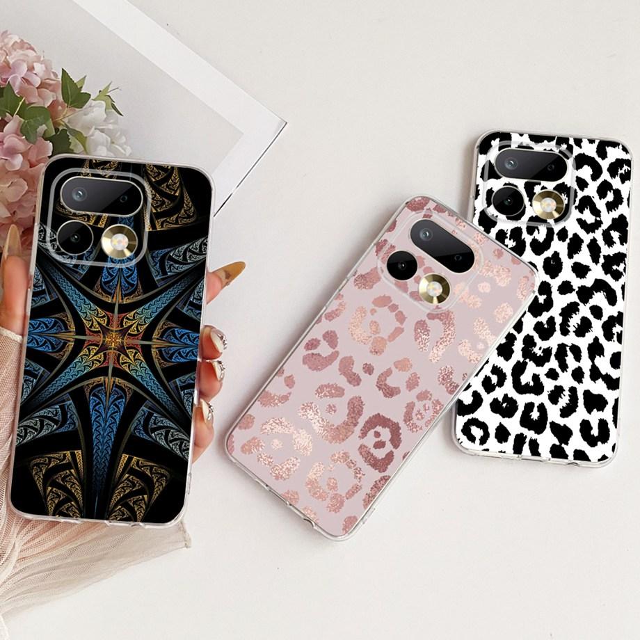 For Realme 16 Pro Pro+ Phone Case Soft Clear Silicone Cover Butterfly Dragon Cat Floral Painting Bumper RMX5121 RMX5131  Fundas