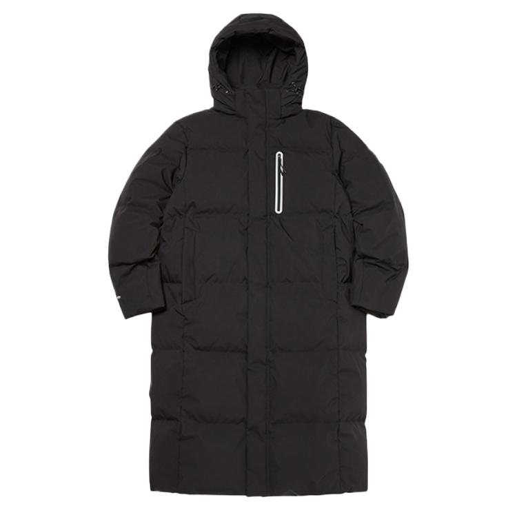 ASICS Down Jackets Men's Black Hooded Moderate Other 2033B866-001