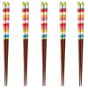 Happy Set of Dishwasher Made In PID7656 J-kitchens Chopsticks, 5, Material Wood, Safe, Japan,