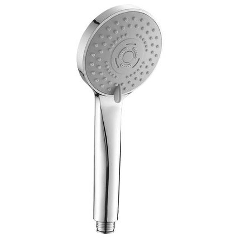 2025 Guangdong Modern 5-Function Handheld Pressure Shower Head with Chrome Finish ABS Material for Bathroom Faucet Accessories