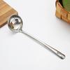 Colander Soup Spoon Anti-scalding Long Handle Thick Stainless Steel Strainer Skimmer Porridge Hot Pot Spoon Cooking Tools