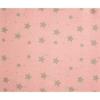 DIY Fabric Coupon - Pink and Taupe Star 50 X 140 Cm
