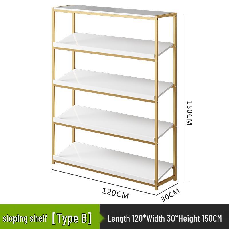 Shoe Store Luxury Display Stand & Storage Rack