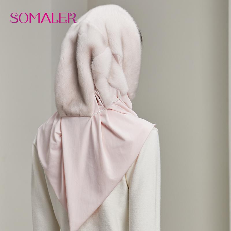 Зимняя шляпа, норка, SOMALER