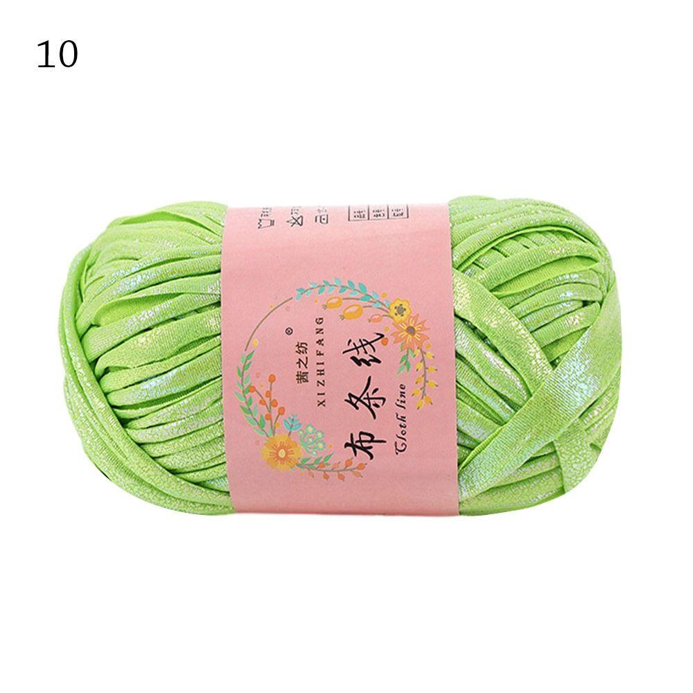 100 г Пряжа для вязания крючком Magic Color Имитация кожи DIY Ручное вязание Новинка Моток пряжи Сумка Плед