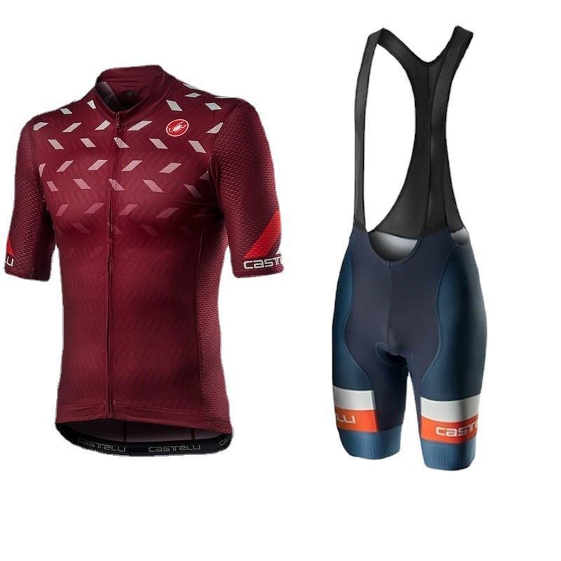 Men Women Cycling Jersey Shorts Set Quick Dry Road Bike Apparel Performance Kit
