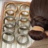 5/10pcs Leopard Print High Elastic Hair Ties Scrunchie High Elasticity Ponytail Holder Women Girls Hair Rings Rope Accessories