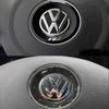 Для VOLKSWAGEN VW Руль Автомобиля Авто Эмблема Наклейка Аксессуары Для Volkswagen VW R-line GTI R Polo Golf Touareg Passat Mag