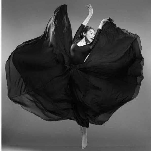 Dance Skirts Chiffon Long Skirts For Women Elegant Casual High Waist Boho Beach Maxi Skirts Wear On Both Sides