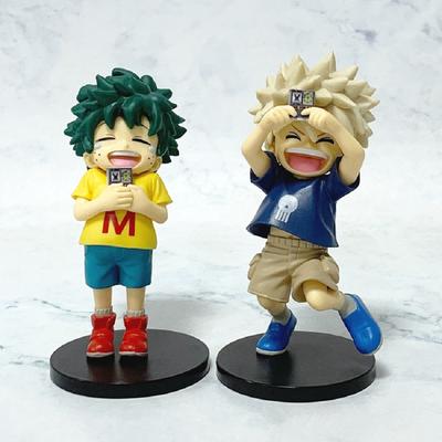 11 см Аниме Фигурка Boku no Hero Academia Детство Мидории Изуку Фигурка Милая Фигурка Бакуго Кацуки ПВХ Коллекционные Игрушки