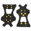 2PCS 10 Teeth Crampons Outdoor Snow Climbing Crampons Anti Slip Shoe Spikes Ice Crampons for