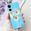 For Vivo V50 Lite 5G Case Cover Cute Cat Luxury Fashion Flowers Funny Cool Painted Back Cover For Vivo V50Lite 5G Phone Case