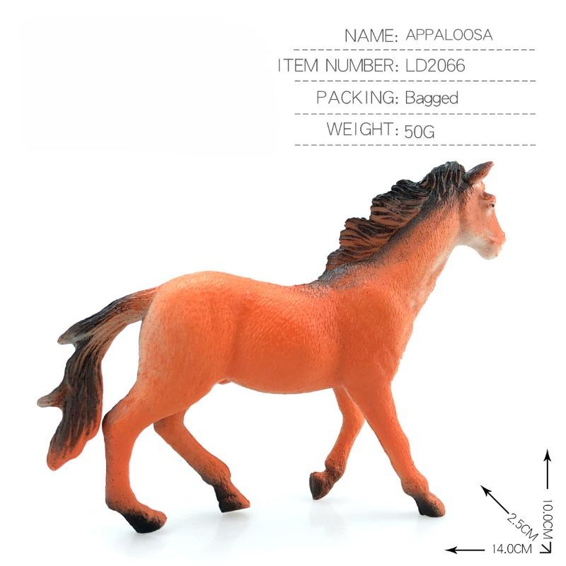 Имитация животных Модели лошадей Жеребята Скакуны Черные лошади Тысячемильные лошади Дикие лошади Детские познавательные игрушки Украшения в виде моделей животных