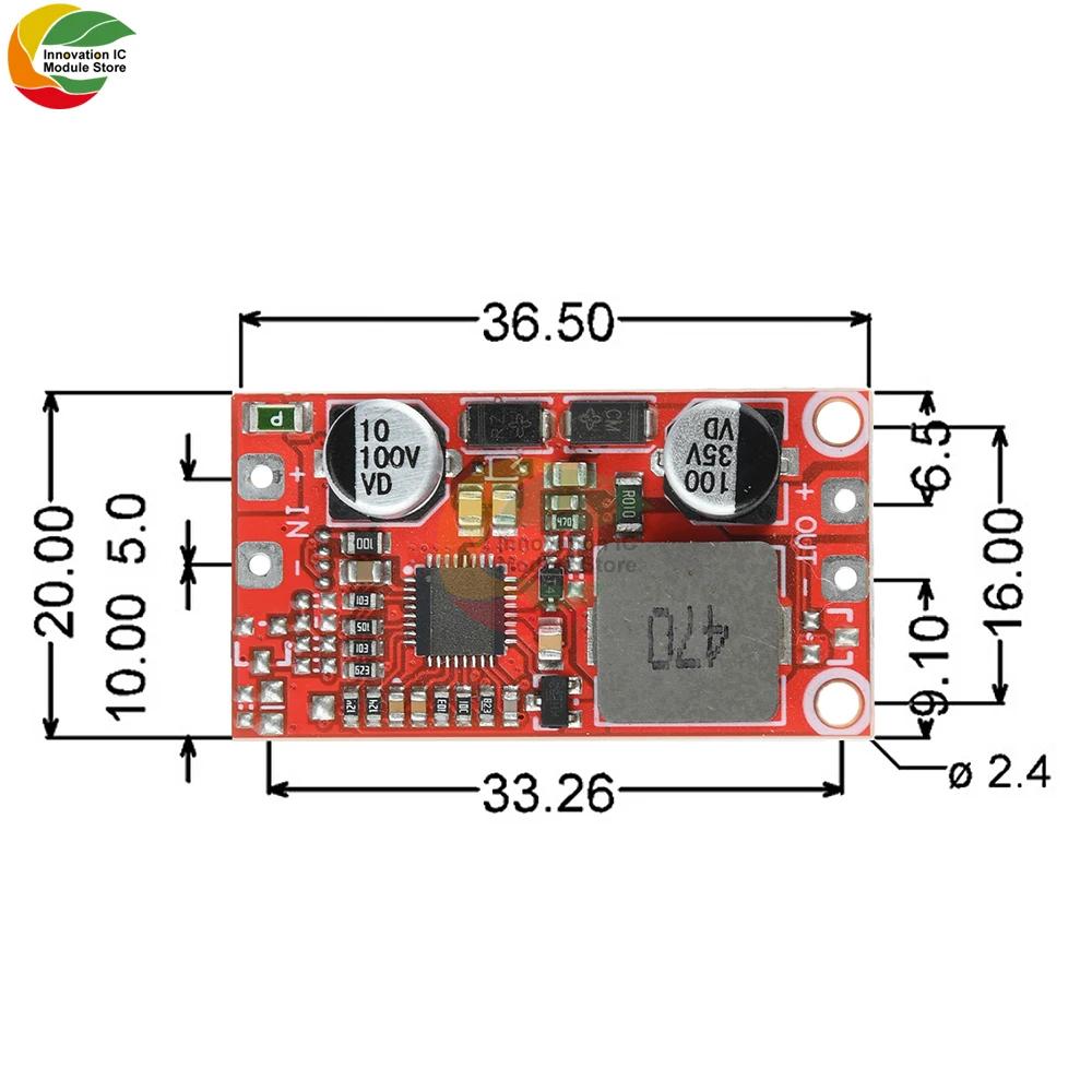 DC-DC Mini Buck Module 12-100V to 5V 12V 24V 3A High Conversion Low Ripple Power Conversion Module