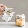 Household Moisture-proof Seasoning Combination Set Glass Pot Kitchen MSG Chicken Sealed Seasoning Box