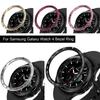 Bezel Ring Styling Stainless Steel Cover For  Galaxy Watch4 Classic 46MM Case Protection Metal Case Speed Adhesive