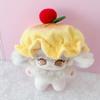 Plush Clothes and Hat for 10cm Plush Toys, Oshikatsu Goods, Ice Pancake Pancake, Yellow [Used]