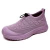 Shoes Women's 2025 New Fly-woven Socks Shoes Fashion Trend Muffin Shoes Shoes One-pedal Lazy Shoes