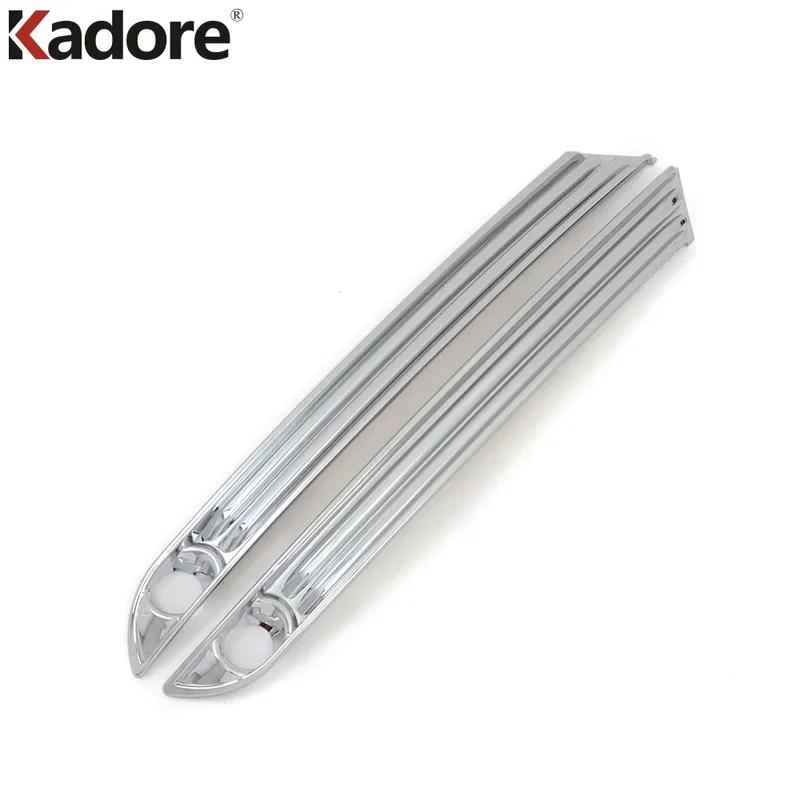 For Mazda CX5 CX-5 KF 2017 2018    Chrome Front Fog Light Lamp Cover Trim Foglight Bezel Trims Car Accessories