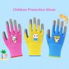Дышащие детские перчатки для садоводства, нескользящие детские защитные перчатки, перчатки для садовых работ для детей
