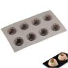 Silicone Flex Silicone Cupcake Cake Chocolate Mold, Mold, Non-Stick Mold, Heat-Resistant, Confectionery, Mold, DIY, Confectionery, Kugelhopf, 8-Cup