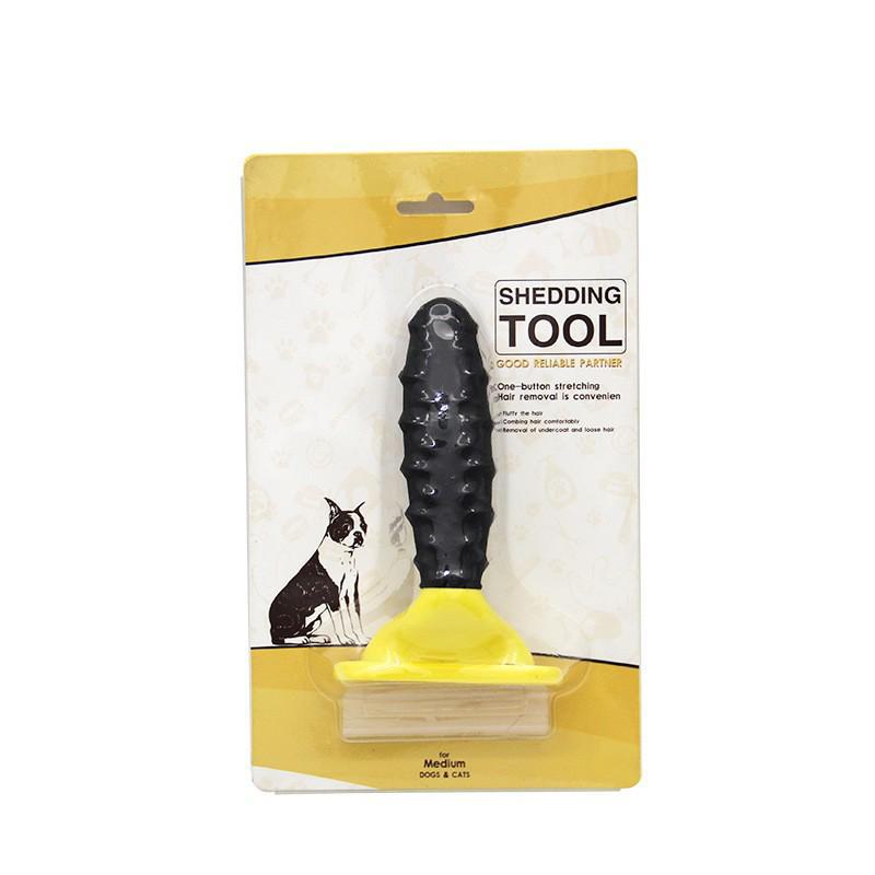 Pet Hair Removal Comb for Dogs & Cats: Multipurpose Pet Grooming Tool