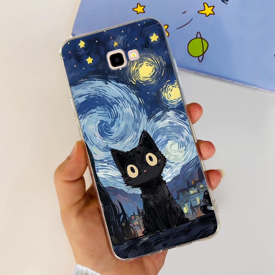 Чехол для телефона Samsung Galaxy J4 Plus 2018 Модный Цветок Мягкий Силиконовый Чехол для Samsung J4 J 4 Plus 2018 J4+ J415F J4Plus Capa