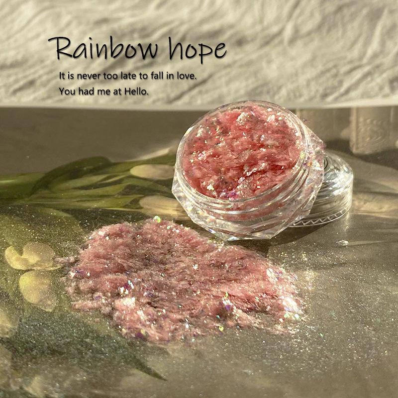 Маникюр высшего класса: Пудра Aurora Glitter Opal для самостоятельного нейл-арта