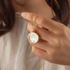 Stainless Steel Shell Album Necklace DIY Memorial Jewelry Elegant Photo Hold Necklace  Ladies Girl