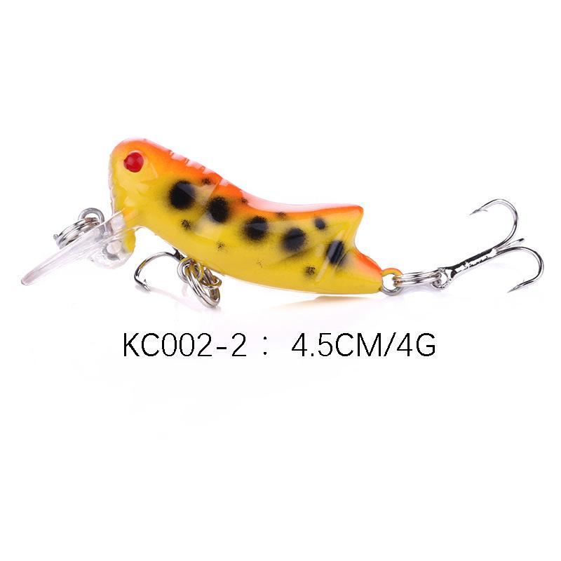 Lure bait8Hook number4.5cm4gMini locust imitation bait specifically designed to kill bass and catfish
