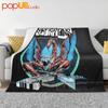 1990 Scorpions Crazy World Tour 90-91 Ультра-мягкое одеяло Покрывало Зимнее Покрытие для дивана Постельное белье