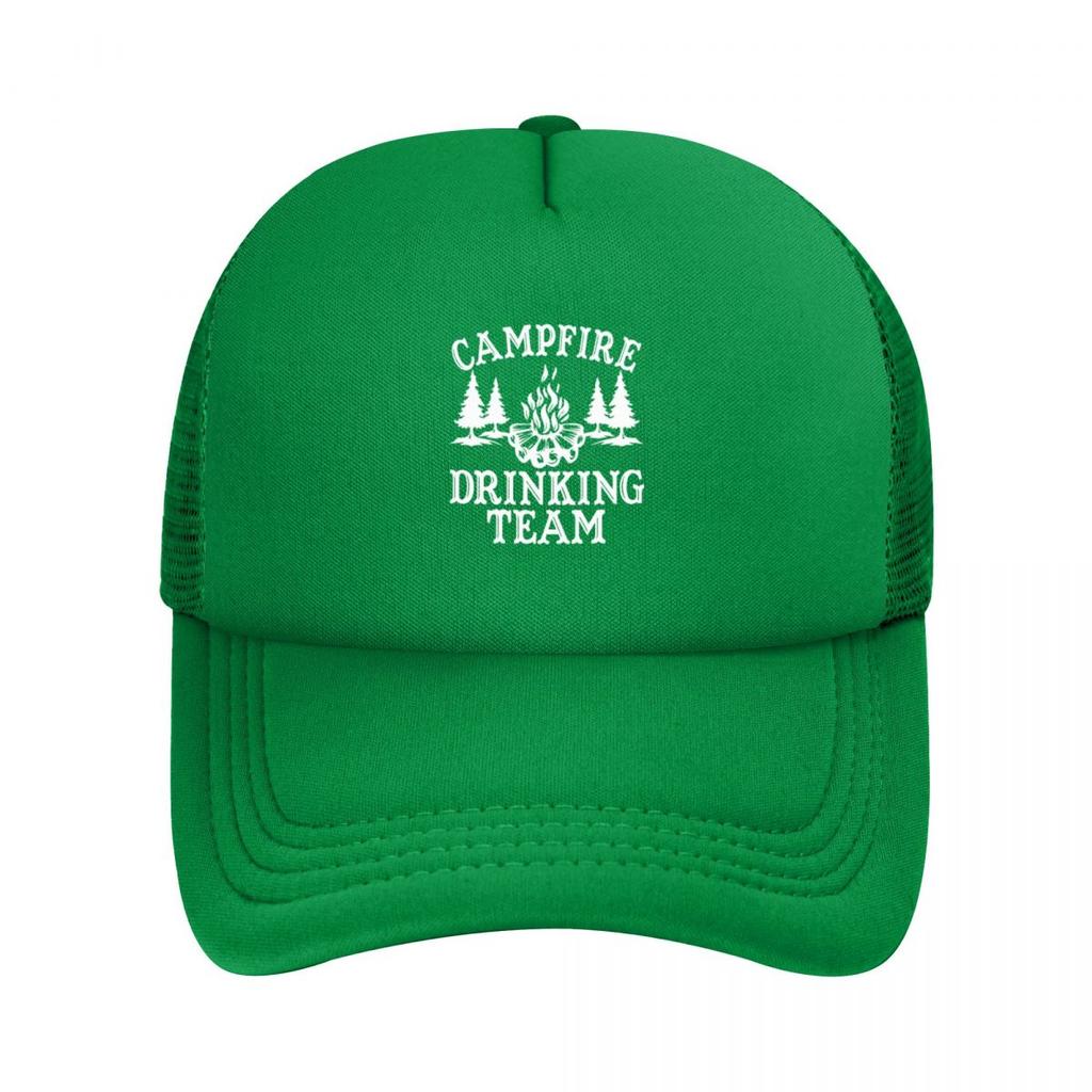 Baseball Caps Campfire Drinking Team Funny Mesh Hats Outdoor Quality Adult Hats