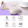 Bluetooth rechargeable silent wireless compatible with 2 EGRET SweetiE & 2.4G, mouse, PCs, 3-tier DPI, cute, stylish, beige, lightweight, (milk tea)