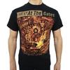 У ВРАТ Забой Души T-shirt черная в огне препарирование
