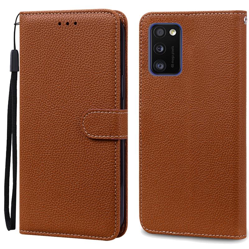 Чехол A41 для Samsung Galaxy A41 Чехол-кошелек из кожи с откидной крышкой для Samsung A41 A 41 Чехол A415F Мягкая силиконовая накладка Coque Fundas