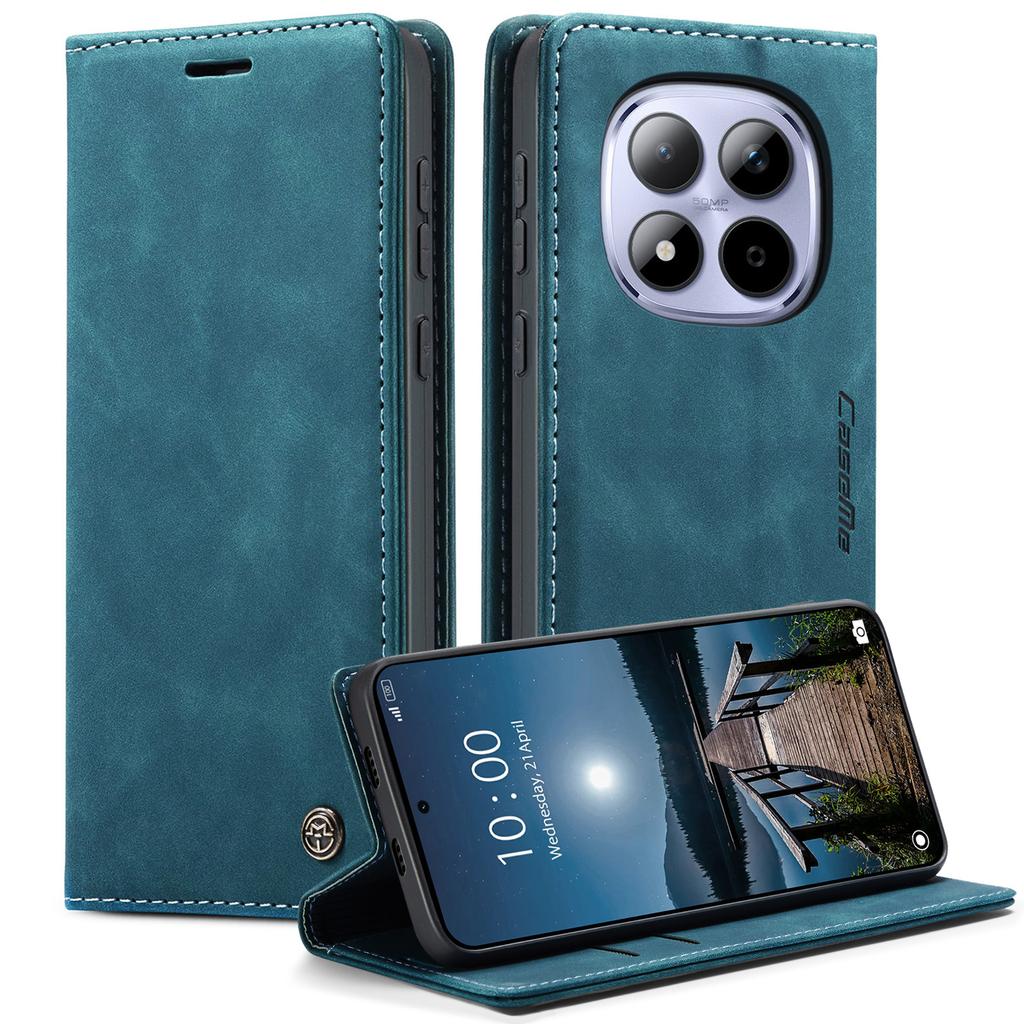 Для Xiaomi Redmi Note 15 Pro 5G (Глобальный) Чехол-кошелек CASEME Серия 013 Кожа PU Чехол для телефона Подставка