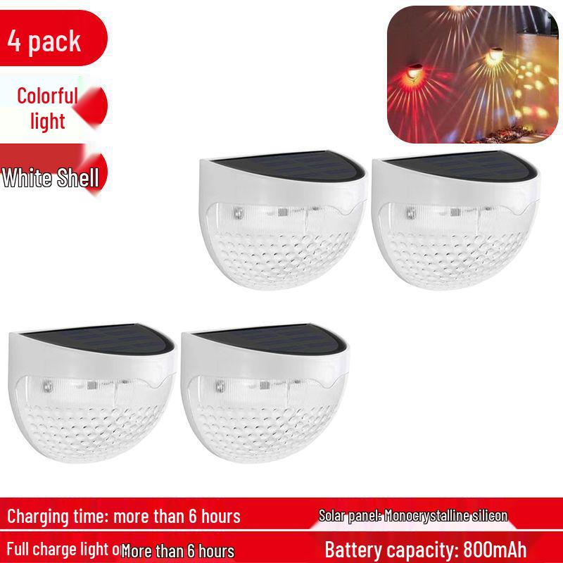 Solar Waterproof Outdoor Lights – Automatic Dusk On for Garden, Lawn, Wall, and Fence Decoration.