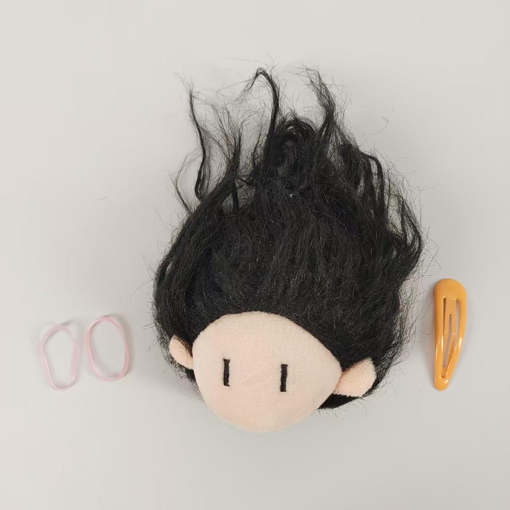 Cute Ball Head Fried Hair Doll Cotton Doll Pendant Doll Plush Keychain Bag Small Gift Female