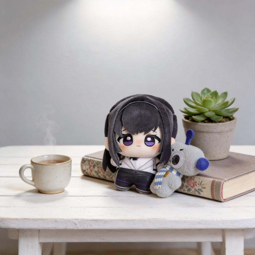 Плюшевая кукла Arknights с мягким флисовым телом и вышитыми деталями для коллекционеров и фанатов аниме