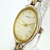 [USED] Battery SEIKO Oval Two-tone Dress Watch Women's Watch