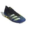 Adidas Predator Freak.1 Low AG Demonskin - черные мужские кроссовки Core-Black Cloud-White Solar-Yellow FZ3752