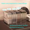 Cd Disc Rack Desktop Disc Black Vinyl Record Magnetic Tape Display Storage Rack Collection Storage Album Storage Box