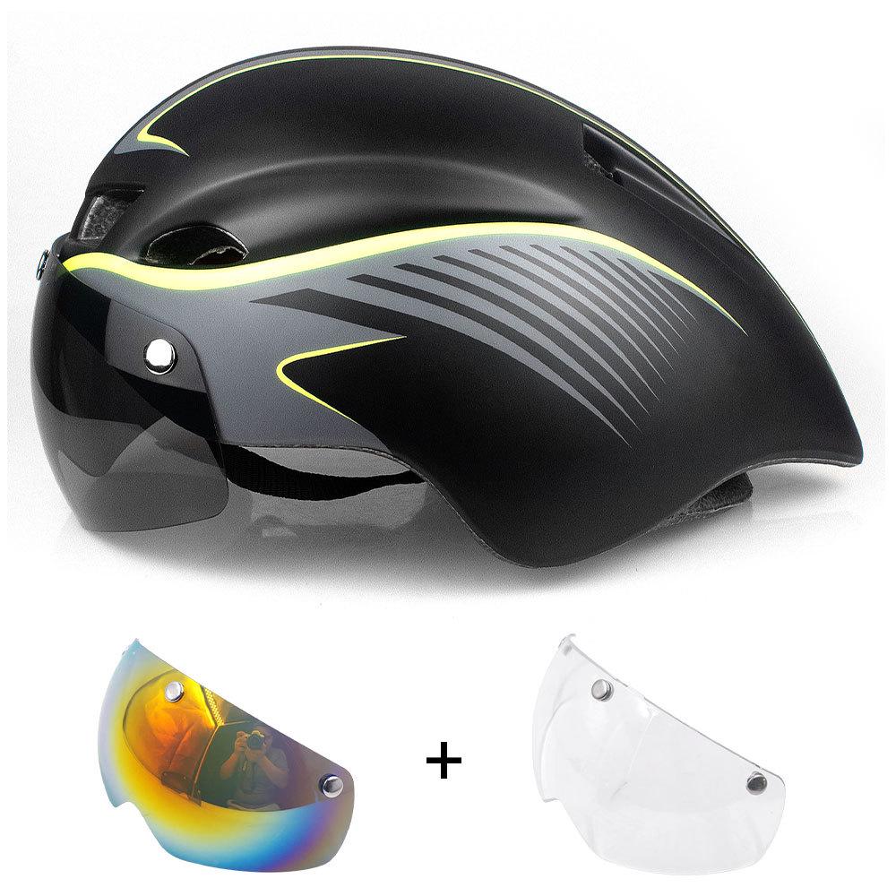 Шлем Wildside Triathlon TT с магнитными очками — новый велосипедный шлем, готовый к соревнованиям