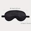 Imitated Silk Eye Patch Shading Sleep Eye Mask Eyepatch Travel Relax Cover Eyeshade Health Sleeping Shield Eye Care Tool
