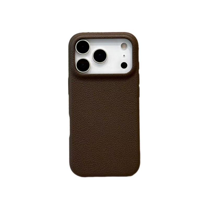 Премиальный чехол из искусственной кожи для iPhone 17 Pro Max - Прочная, ударопрочная защита