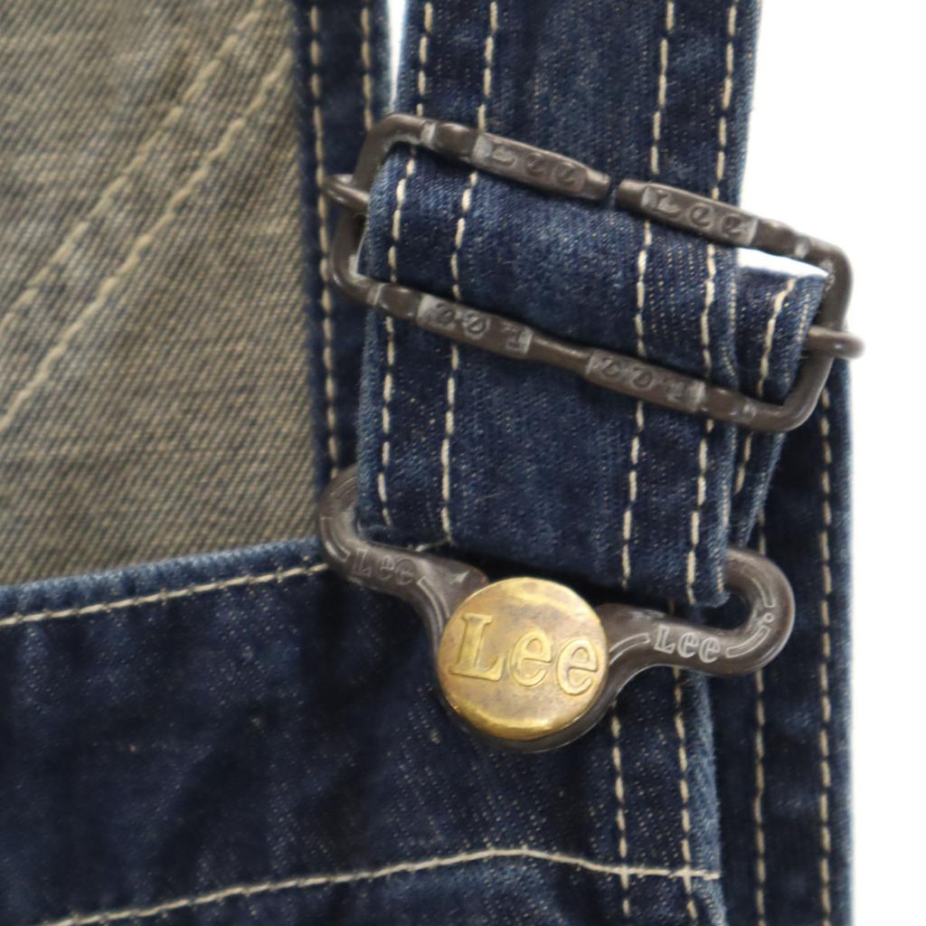 Lee Denim Overall S Navy Women Used
