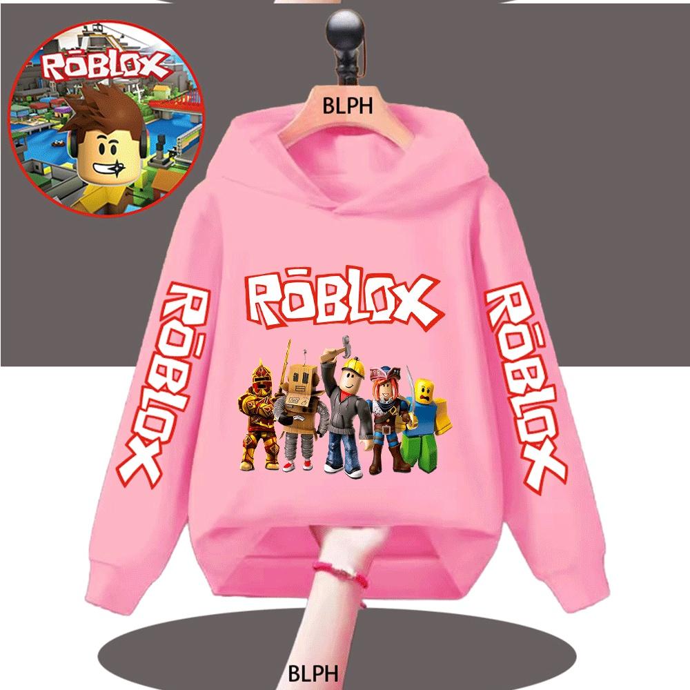 Детская толстовка с принтом персонажей Roblox, Модный и удобный свитшот для мальчиков и девочек, Идеально подходит для фанатов Roblox
